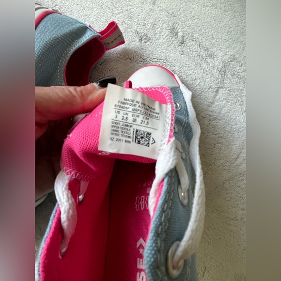 Converse Chuck Taylor All Star Athletic Shoes Kids Junior size 3 - Picture 11 of 11